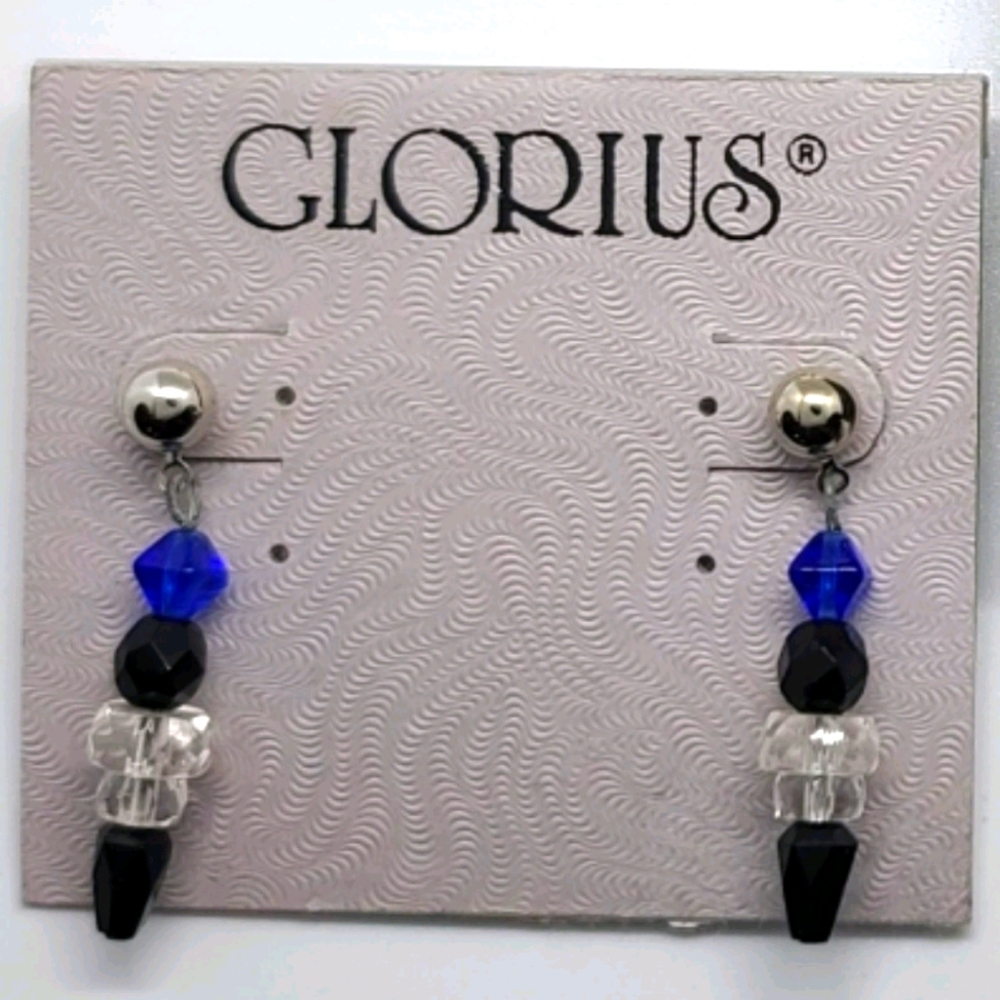 NWT Sterling Silver Beaded Earrings